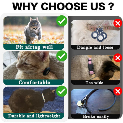 Dgerp Airtag Cat Collar Breakaway. Chosen for real quality, fits naturally into modern pet homes.