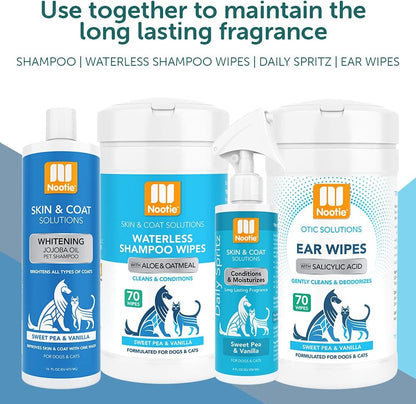 Nootie - Pet Shampoo for Sensitive Skin - Revitalizes Dry Skin & Coat - Natural Ingredients - Gentle Dog Shampoo - Cleans & Conditions