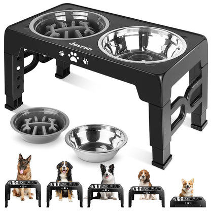 Jovrun Elevated Dog Bowls for Medium Large Size Dogs. Chosen for real quality, fits naturally into