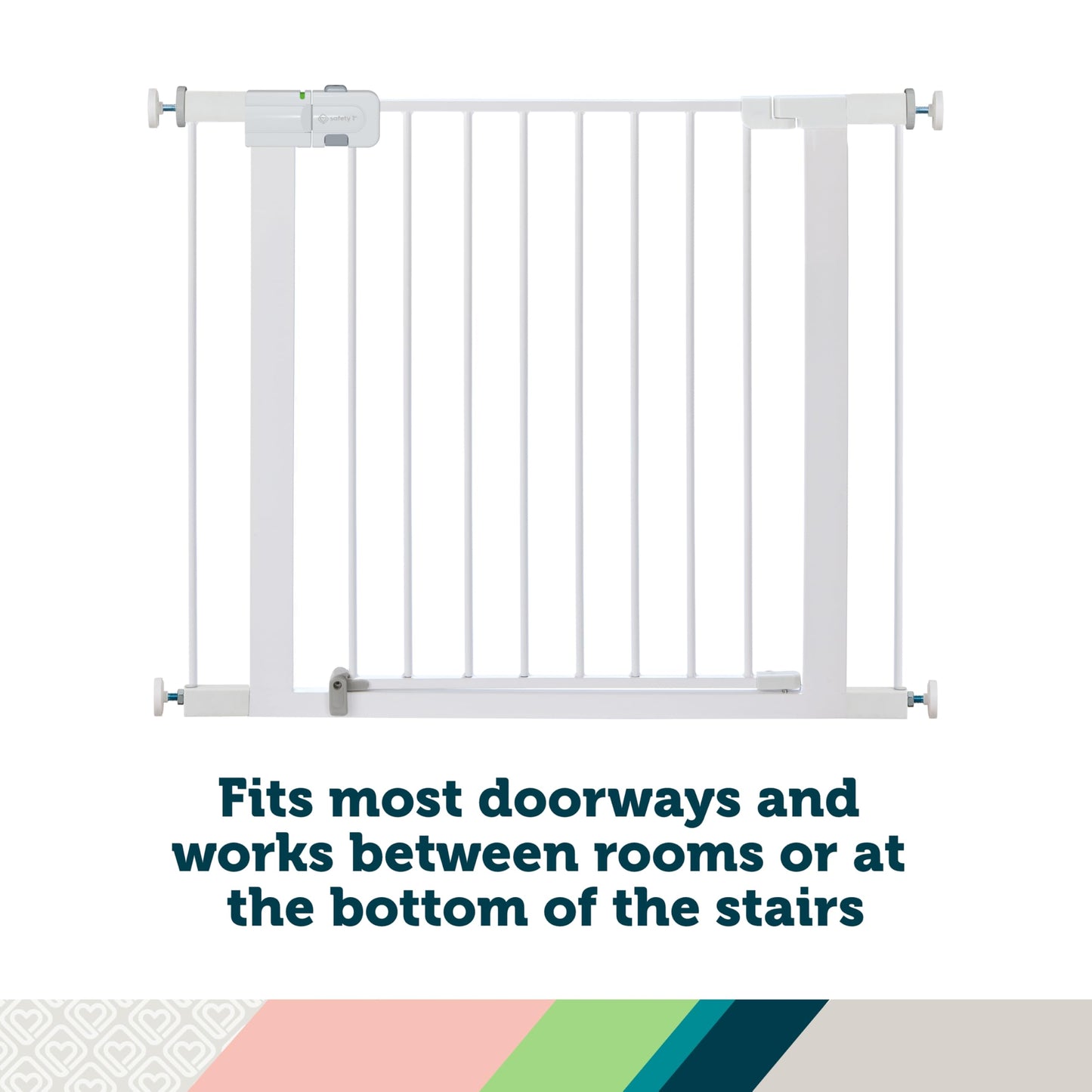 Safety 1st Easy Install Walk Thru Baby Gate for. Chosen for real quality, fits naturally into