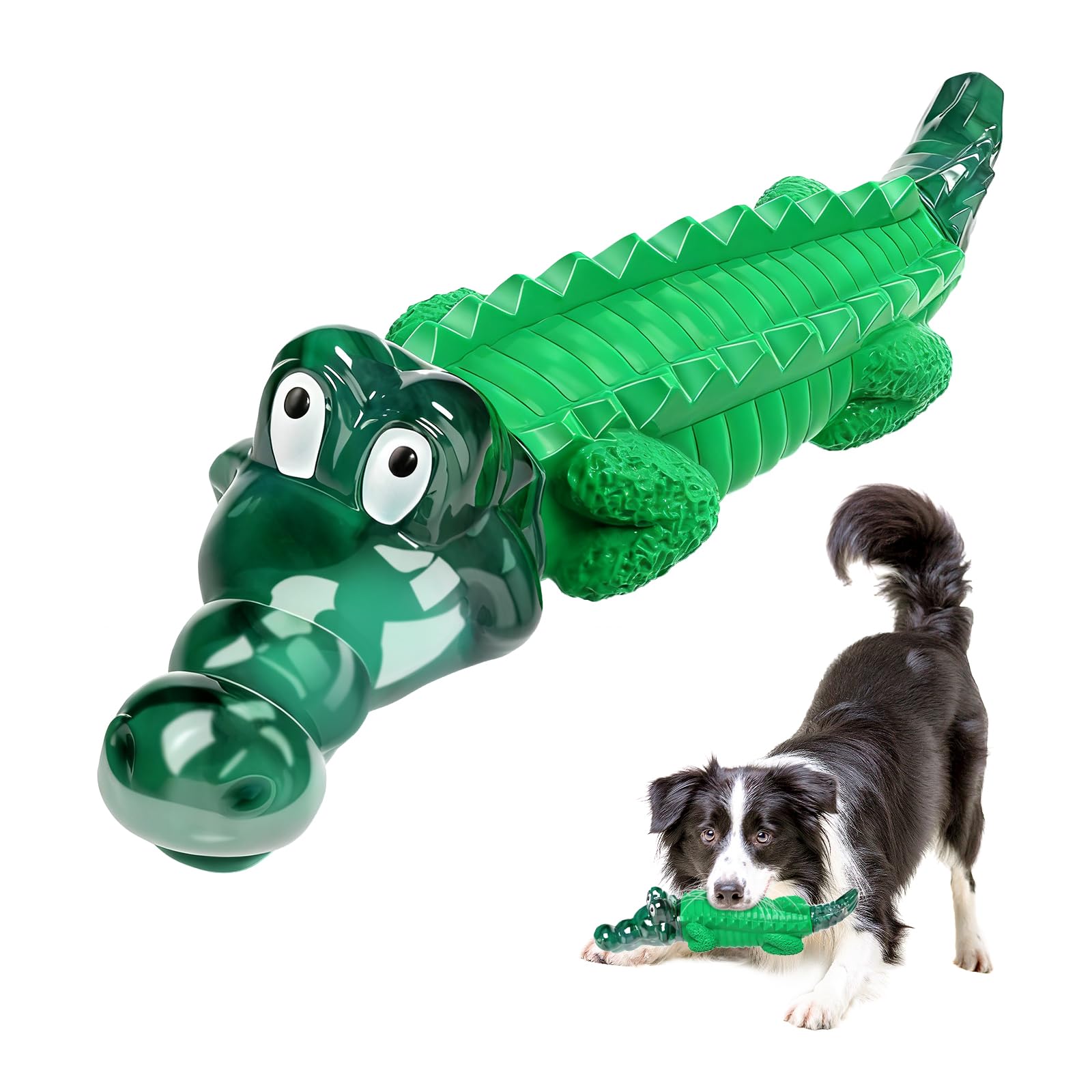 Fuufome Alligator Dog Toys for Aggressive Chewers. Chosen for real quality, fits naturally into