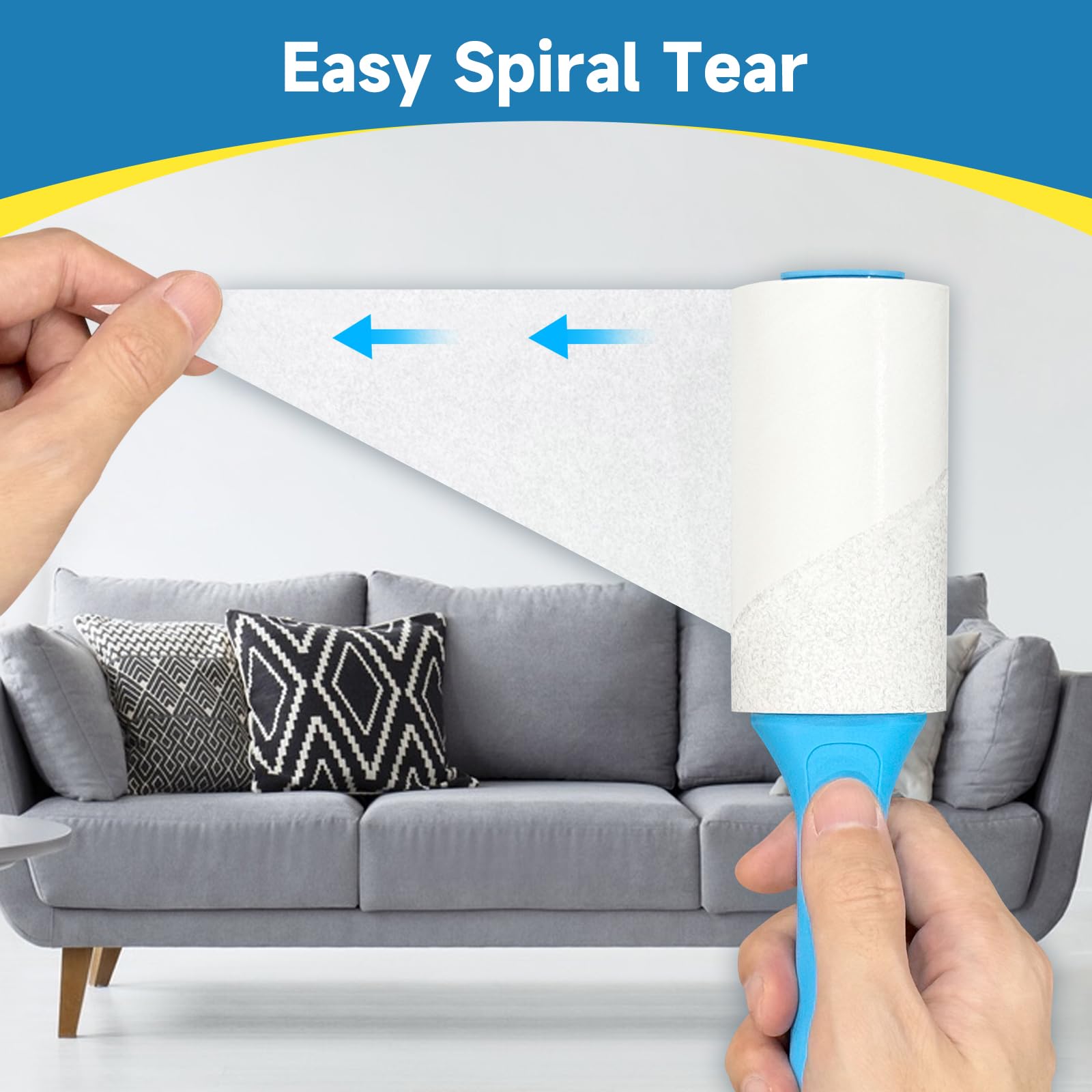 Swihauk 600 Sheets Extra Sticky Lint Rollers for Pet. Chosen for real quality, fits naturally into