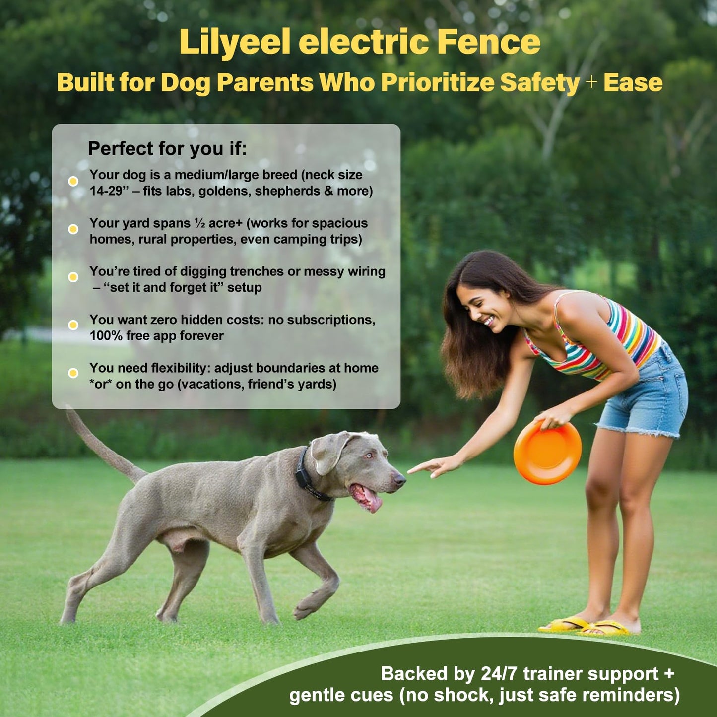 GPS Wireless Dog Collar Fence System. Chosen for real quality, fits naturally into modern pet homes.