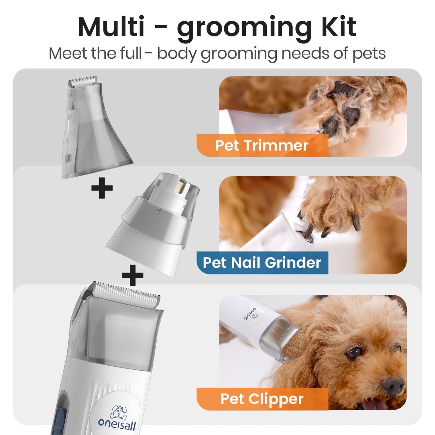 oneisall Dog Grooming Vacuum. Chosen for real quality, fits naturally into modern pet homes.