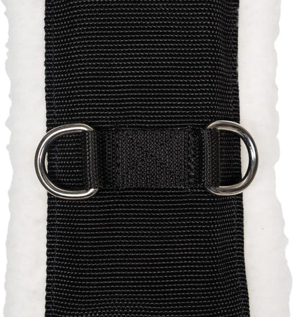 Dura-Tech Fleece Lined Training Surcingle for Horses | Essential for Lunging Work | Comfortable Fleece Lining | Durable Poly Material | Versatile D-Ring Placement | Suitable for All Training Levels