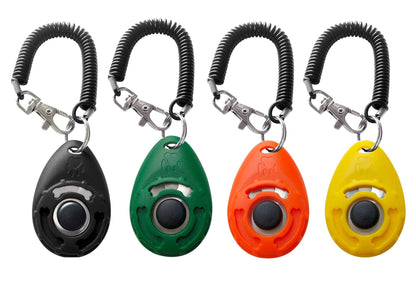 HoAoOo Pet Training Clicker with Wrist Strap. Chosen for real quality, fits naturally into modern