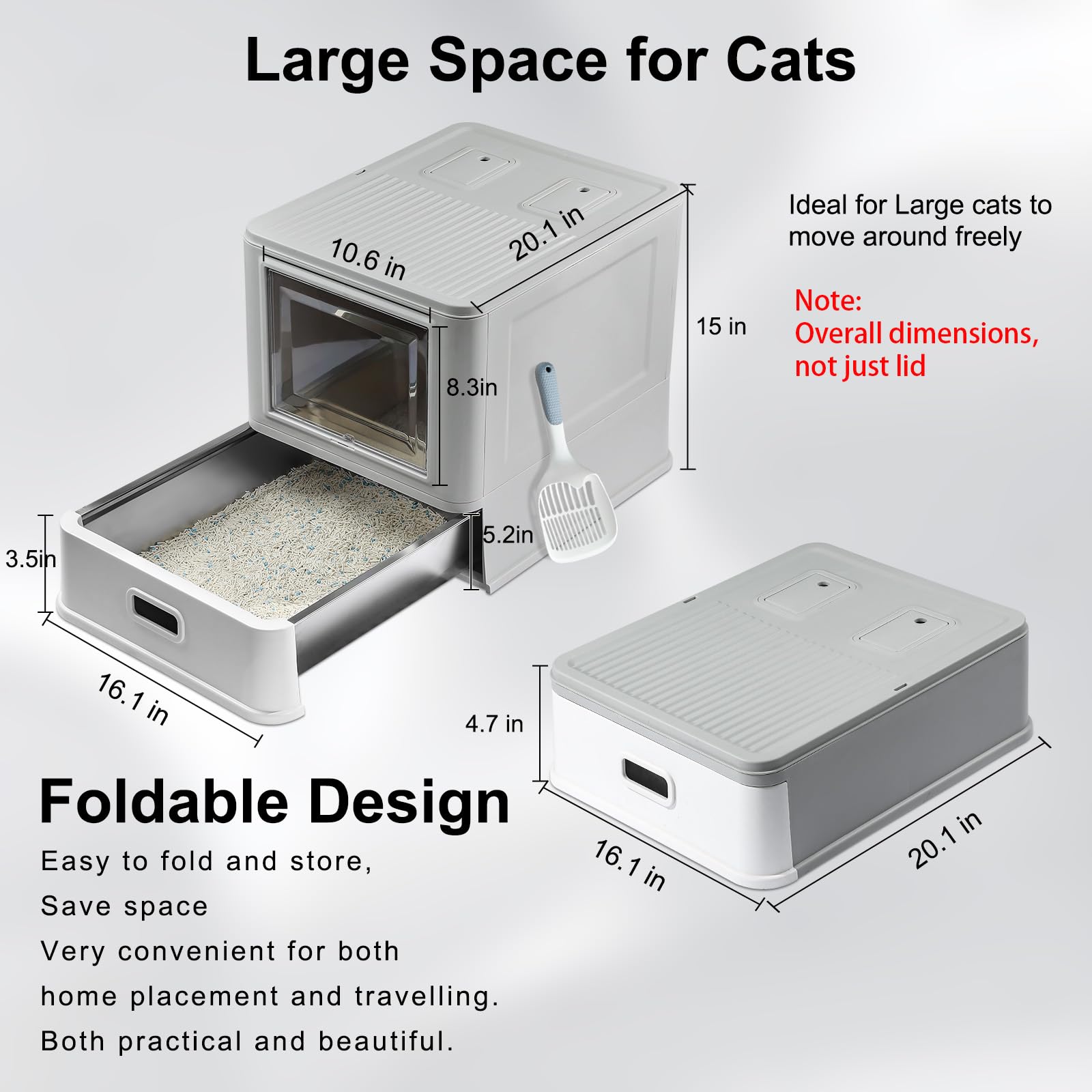 Marchul Enclosed Stainless Steel Cat Litter Box with. Chosen for real quality, fits naturally into