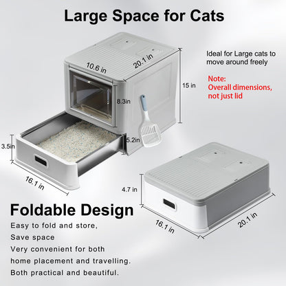 Marchul Enclosed Stainless Steel Cat Litter Box with. Chosen for real quality, fits naturally into