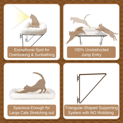 Zakkart Cat Window Perch. Chosen for real quality, fits naturally into modern pet homes.