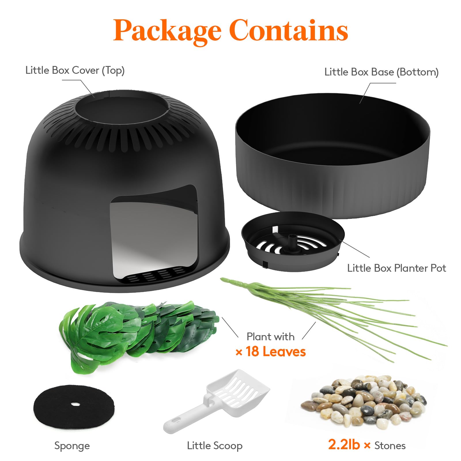 Lifewit Hidden Plant Cat Litter Box with Plastic Scoop. Chosen for real quality, fits naturally