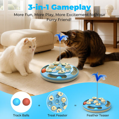CGBD 3 in 1 Cat Treat Puzzle Feeder. Chosen for real quality, fits naturally into modern pet homes.