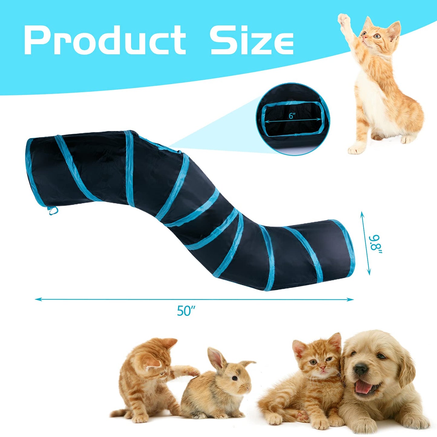 Sheldamy Cat Tunnel. Chosen for real quality, fits naturally into modern pet homes.