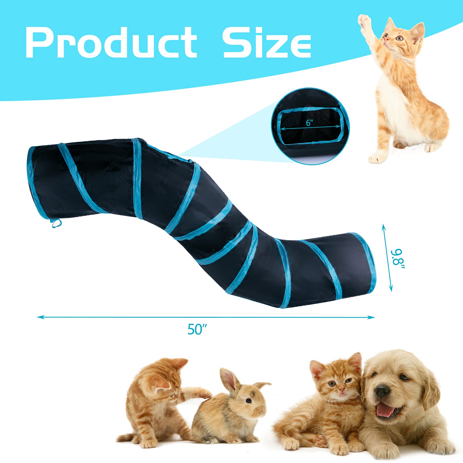 Sheldamy Cat Tunnel. Chosen for real quality, fits naturally into modern pet homes.
