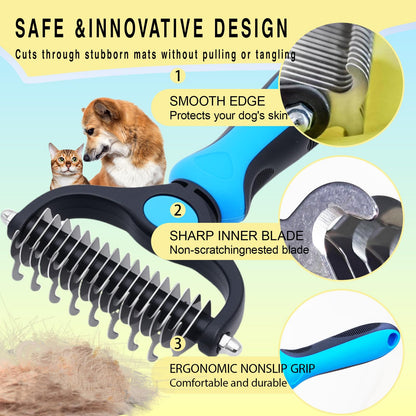 Pet Grooming Rake for Dogs & Cats. Chosen for real quality, fits naturally into modern pet homes.