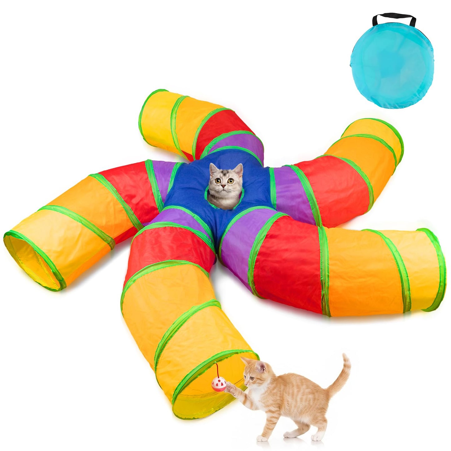Depets Cat Tunnel for Indoor Cats. Chosen for real quality, fits naturally into modern pet homes.