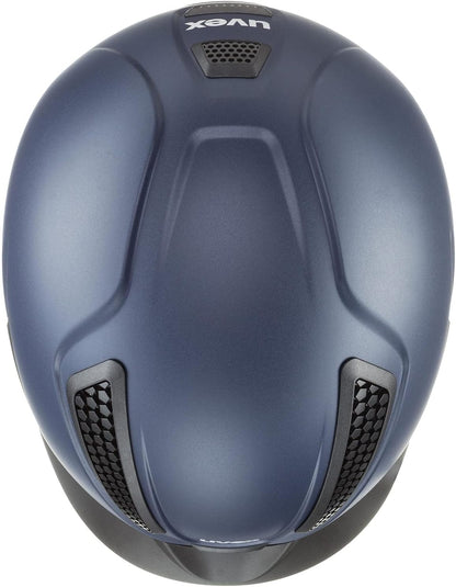 uvex perfexxion II Horse Riding Helmet for Women & Men, Anthracite - Adjustable & Excellent Ventilated Helmet