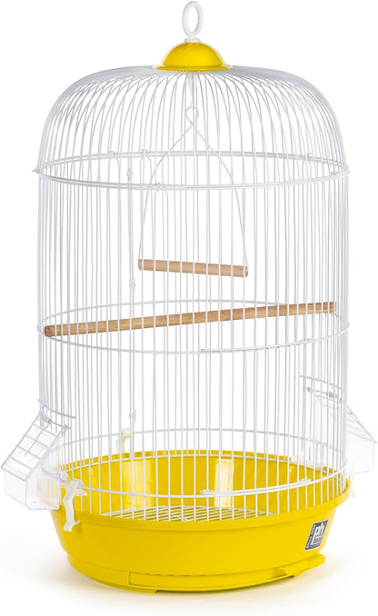 Prevue Hendryx SP31999Y Classic Round Bird Cage, Yellow