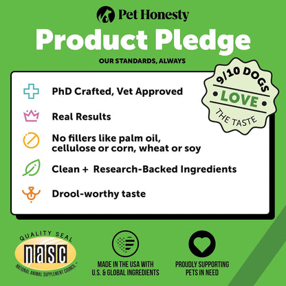 Pumpkin Fiber Powder Supplement for Dogs - All Natural Dog Probiotic with Psyllium Husk, Pumpkin Seeds and Apple Pectin for Healthy Digestion (90 Scoops)