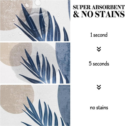 Dog Food Mats for Floors, Absorbent Dog Bowl Mat for Food and Water Dispenser Mat, Quick Dry Cat Food Mat Pet Supplies