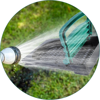 Chicken Nesting Box, 6 Hole 2 Layer Hen Nest Boxes with Legs, Roll Away Eggs Laying Boxes,Cleanable Pull Out Hen Roosting Boxes