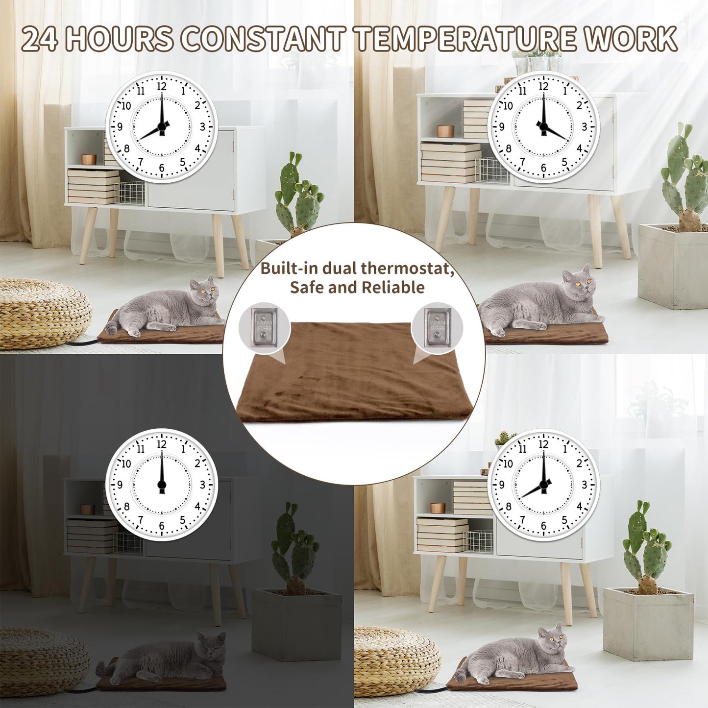 NAMOTEK Pet Heating Pad. Chosen for real quality, fits naturally into modern pet homes.