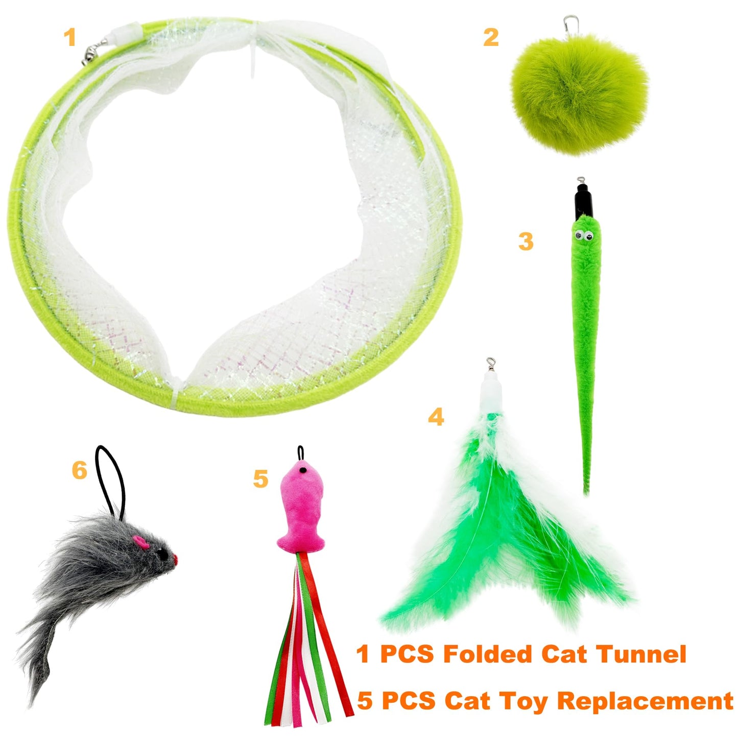 Self Play Cat Hunting Spiral Tunnel Toy. Chosen for real quality, fits naturally into modern pet