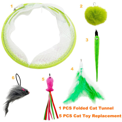 Self Play Cat Hunting Spiral Tunnel Toy. Chosen for real quality, fits naturally into modern pet