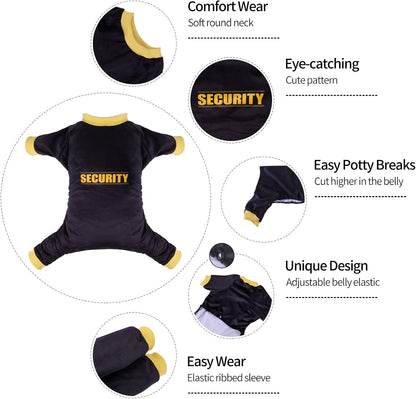 CuteBone Dog Halloween Pajamas Puppy Onesies Small Dogs Soft Pjs Coat Cat Apparel Comfy Pet Christmas Clothes Outfit Doggie Bodysuit P264XL