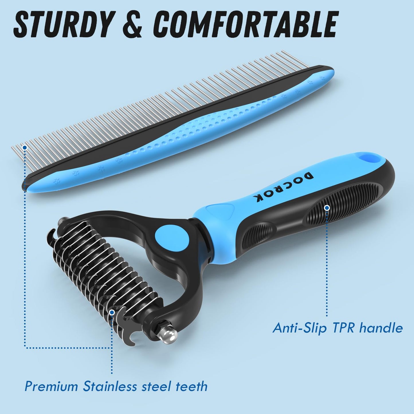 Docrok Pet Grooming Combo. Chosen for real quality, fits naturally into modern pet homes.