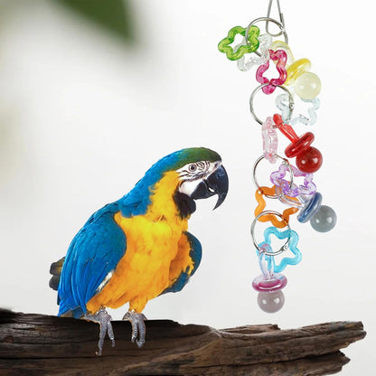 3Pcs Cockatiel Toys, Bird Toys for Parrots, Parakeet Toys, Parrot Toys, Budgie Toys, Macaw Toys, Bird Toy for Conures, Conure Toys for Chewing Exercise, Parakeet Cage Accessories,Bird Cage Accessories