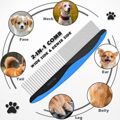 3PCS Pet Grooming Rake & Metal Comb & Flea Comb for. Chosen for real quality, fits naturally into