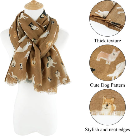 E-Clover Fashion Scarf for Women Lightweight Scarves Shawl Wrap for Spring/Summer Winter