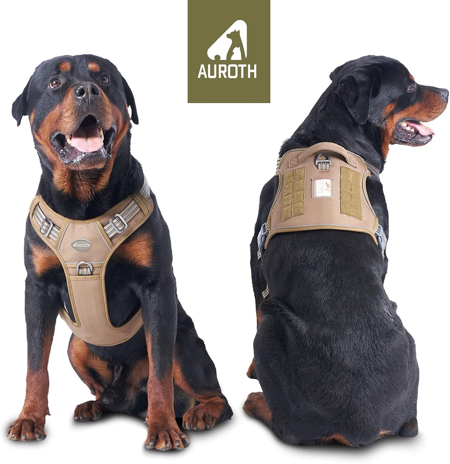 Auroth Tactical Dog Harness for Large Dogs No Pull. Chosen for real quality, fits naturally into