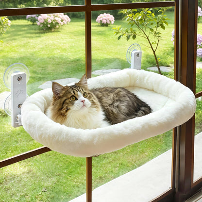 AMOSIJOY Cordless Cat Window Perch. Chosen for real quality, fits naturally into modern pet homes.