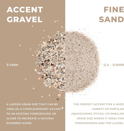 Ultum Nature Systems Controsand Tahoe Aquarium Sand (8L) - Aquarium Sand for Freshwater Tank - Substrate for Live Freshwater Shrimp - Substrate for Planted Aquarium - Versatile Aquarium Substrate