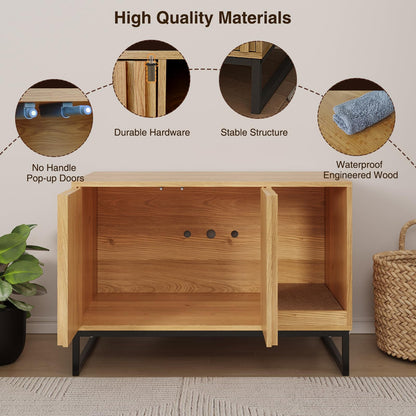 Halitaa Litter Box Enclosure. Chosen for real quality, fits naturally into modern pet homes.