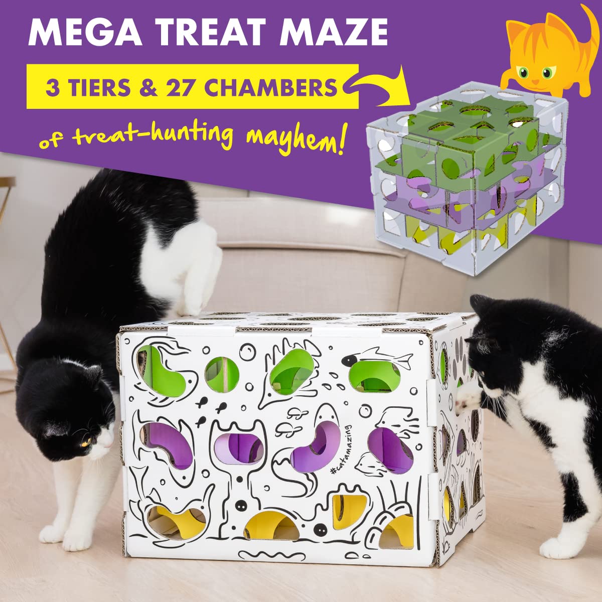 Cat Amazing MEGA. Chosen for real quality, fits naturally into modern pet homes.