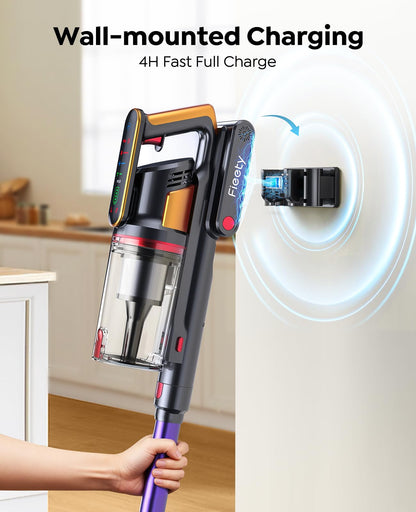 Cordless Vacuum Cleaner 55KPa 650W 70Mins Stick Vacuum. Chosen for real quality, fits naturally