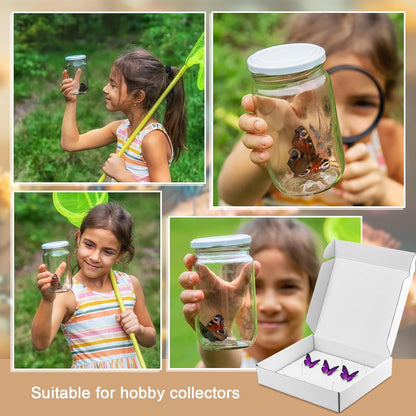 Taiyin 2 Sets Insect Pinning Kits Include 2 Insect Pinning Boxes 2 Insect Pinning Boards 100 Insect Pins and 3 Tweezers for Project Bugs Collection and Specimen Displays