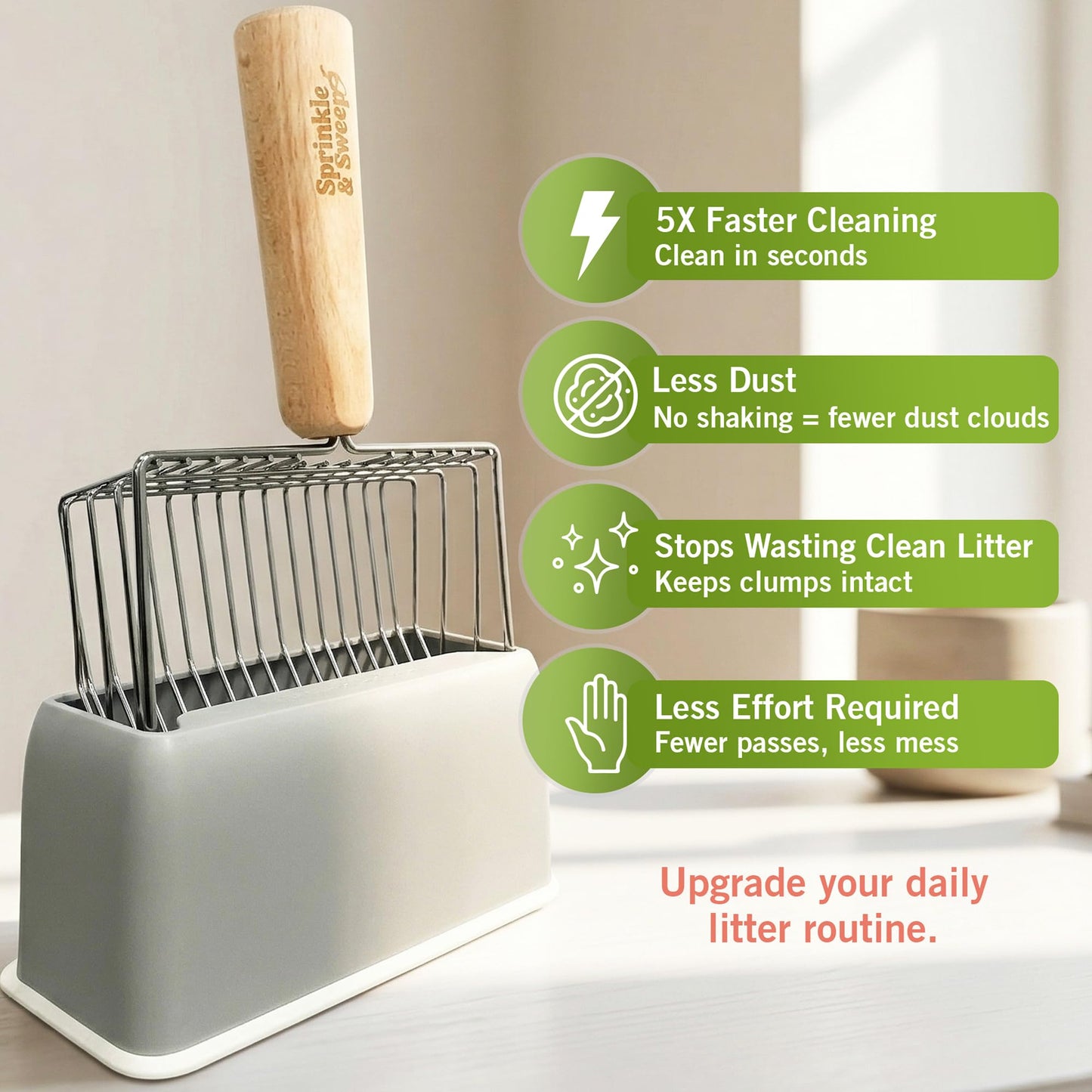 Cat Litter Scoop. Chosen for real quality, fits naturally into modern pet homes.