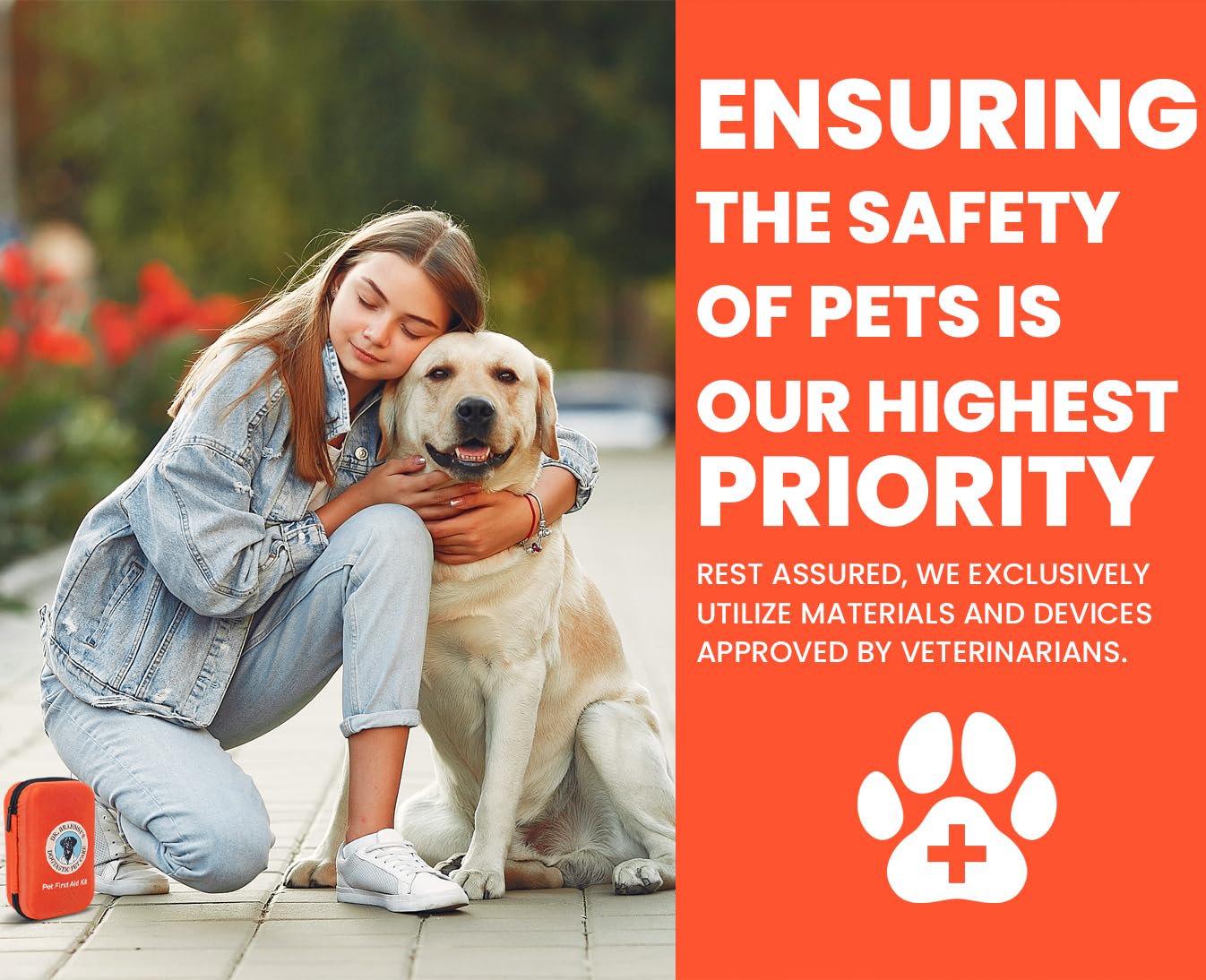 Dr Brahmsy’s Pet First Aid Kit for Dogs and Cats. Chosen for real quality, fits naturally into