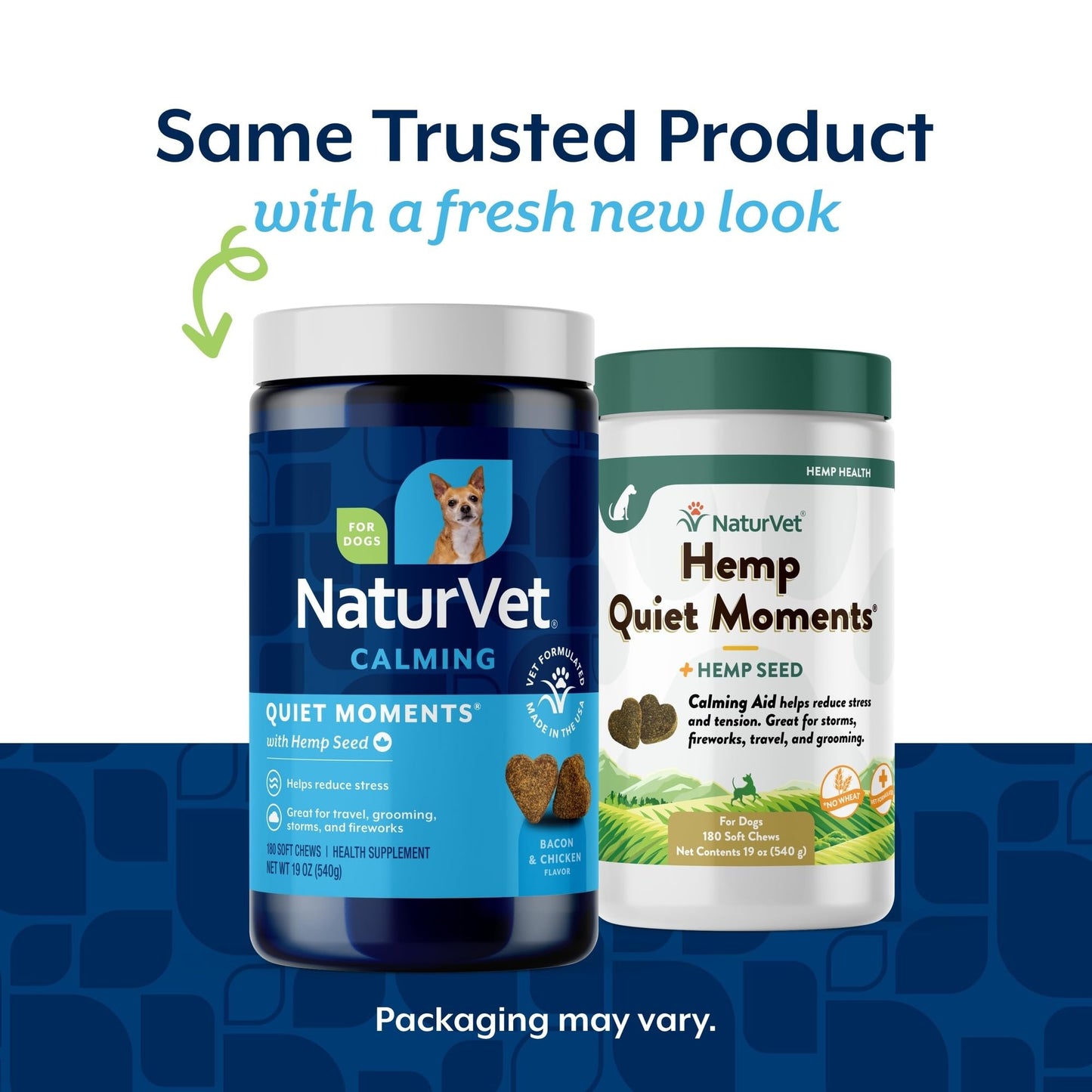 NaturVet Quiet Moments Calming Plus Hemp Dog Supplement. Chosen for real quality, fits naturally