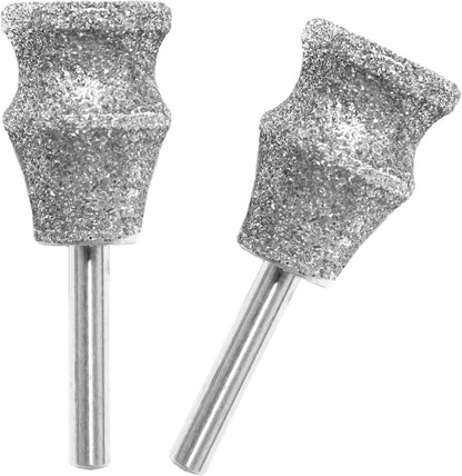 Diamond Dremel Nail Grinder Bits for Pets, Diamond Pet Nail Grinder Wheel can Perfect Work with Dremel Sanding Drums for Large Dogs & Small Dogs & Animal Nail Care,80 Grit Home Grinder Tools