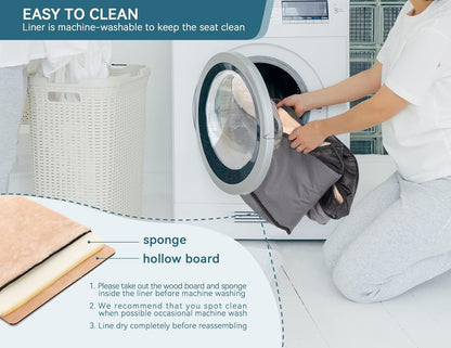 Petsfit Dog Car Seat for Medium Dogs or 2 Small Dogs, Upgraded Dog Booster Car Seat for Front and Back Seats with 2 Safety Leashes (Medium, Deep Grey)