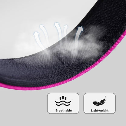 Didog Soft Padded Dog Collars for Small Dogs, Colorful and Durable Dog Collar with Quick Release Buckle, Light and Breathable for Daily Walking, Rose Purple, S