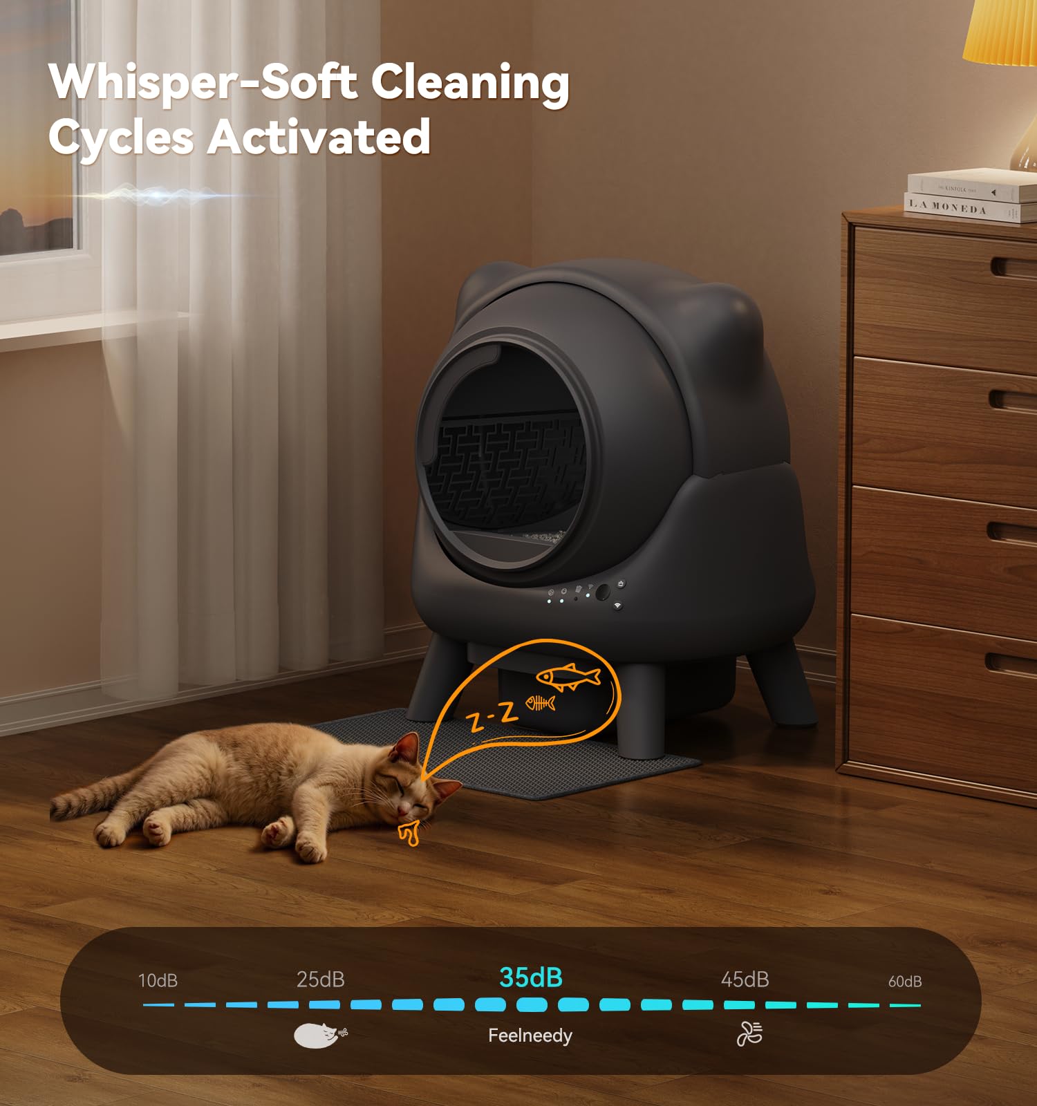 Automatic Litter Box. Chosen for real quality, fits naturally into modern pet homes.