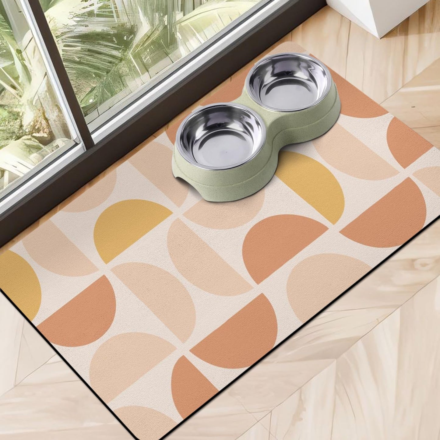 Dog Food Mats for Floors Absorbent, Pet Cat Food Mat - Non Slip Dog Bowl Mats for Food and Water Pet Supplies