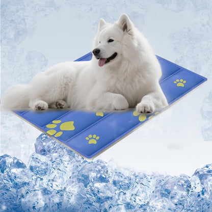 Dog Cooling Mat, Cooling Mat for Dogs & Cat, Provides Instant Relief for Small, Medium, Large Dogs, Washable, Non-Slip Design, Perfect for Hot Summer Days to Keep Pets Comfortable(Large 23.6''*35.4'')