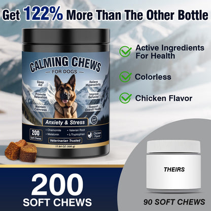 Calming Chews for Dogs 200ct. Chosen for real quality, fits naturally into modern pet homes.