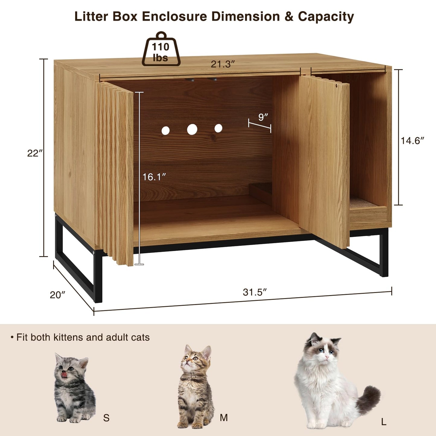 Halitaa Litter Box Enclosure. Chosen for real quality, fits naturally into modern pet homes.